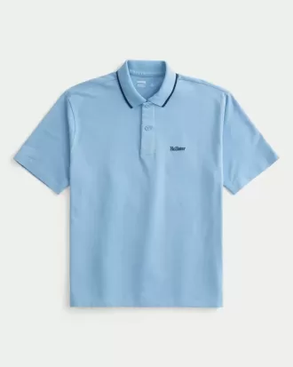 Polo cu logo relaxat