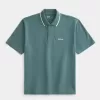 Polo cu logo relaxat