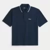 Polo cu logo relaxat