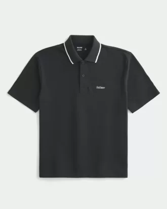 Polo cu logo relaxat