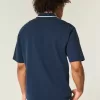 Polo cu logo relaxat