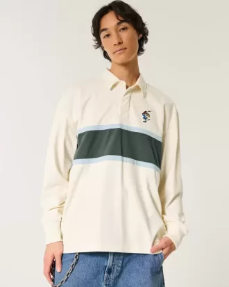 Polo de rugby Boxy Heavyweight Tasmanian Devil Graphic Polo de rugby Boxy Heavyweight Tasmanian Devil Graphic