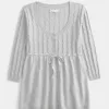 Pulover Babydoll din tricot cablu Pulover Babydoll din tricot cablu