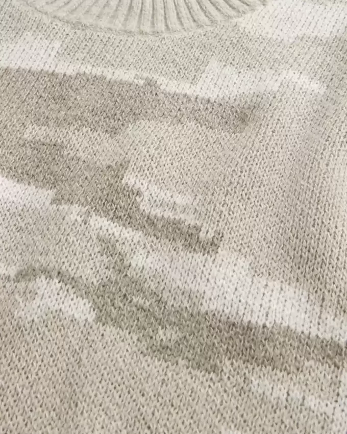 Pulover Boxy Camo Crew Pulover Boxy Camo Crew