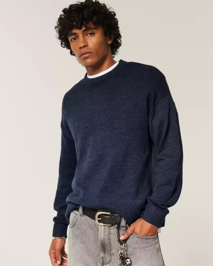 Pulover Boxy Crew Pulover Boxy Crew