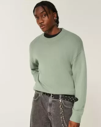 Pulover Boxy Crew