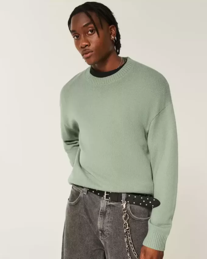 Pulover Boxy Crew Pulover Boxy Crew