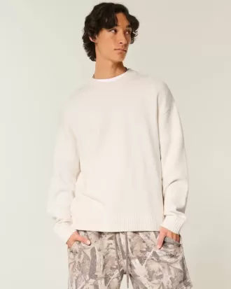 Pulover Boxy Crew
