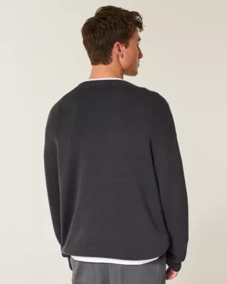 Pulover Boxy Graphic Crew Pulover Boxy Graphic Crew