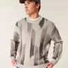 Pulover Crew cu model boxy Pulover Crew cu model boxy