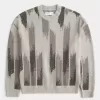 Pulover Crew cu model boxy Pulover Crew cu model boxy