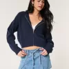 Pulover cu fermoar Hollister Comfy Cloud Pulover cu fermoar Hollister Comfy Cloud