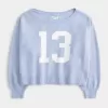 Pulover cu grafic Hollister Comfy Cloud Easy, fără umăr