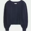 Pulover din tricot cablu Pulover din tricot cablu
