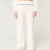 Pulover Gilly Hicks Pantaloni drepti cu talie pliabilă Pulover Gilly Hicks Pantaloni drepti cu talie pliabilă