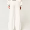 Pulover Gilly Hicks Pantaloni drepti cu talie pliabilă Pulover Gilly Hicks Pantaloni drepti cu talie pliabilă