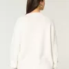 Pulover Hollister Comfy Cloud American Flag Graphic Crew Pulover Hollister Comfy Cloud American Flag Graphic Crew