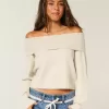 Pulover Hollister Comfy Cloud pliabil, fără umăr Pulover Hollister Comfy Cloud pliabil, fără umăr