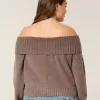 Pulover Hollister Comfy Cloud pliabil, fără umăr Pulover Hollister Comfy Cloud pliabil, fără umăr