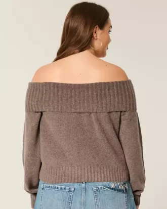 Pulover Hollister Comfy Cloud pliabil, fără umăr