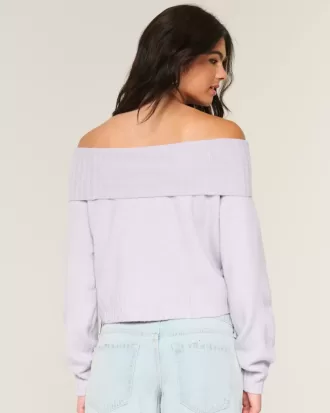 Pulover Hollister Comfy Cloud pliabil, fără umăr