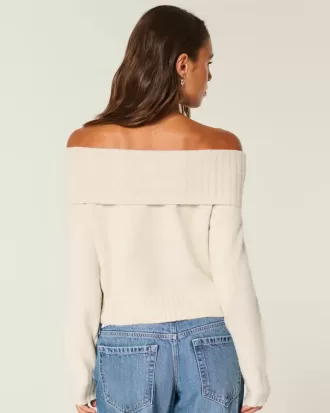 Pulover Hollister Comfy Cloud pliabil, fără umăr