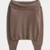 Pulover Hollister Comfy Cloud pliabil, fără umăr Pulover Hollister Comfy Cloud pliabil, fără umăr