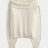 Pulover Hollister Comfy Cloud pliabil, fără umăr Pulover Hollister Comfy Cloud pliabil, fără umăr