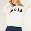 Pulover Hollister Comfy Cloud supradimensionat Go Team Graphic