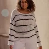 Pulover în stil croșetat ușor Pulover în stil croșetat ușor
