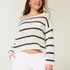 Pulover în stil croșetat ușor Pulover în stil croșetat ușor
