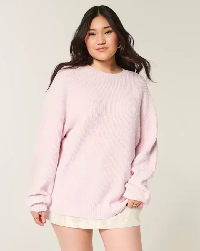Pulover oversize Crew Pulover oversize Crew