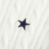 Pulover Star Crew din tricot cablu Pulover Star Crew din tricot cablu