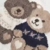 Pulover supradimensionat Teddy Bear Graphic Crew Pulover supradimensionat Teddy Bear Graphic Crew