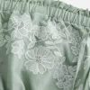 Rochie Babydoll brodata fara bretele Rochie Babydoll brodata fara bretele