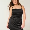 Rochie bodycon cu fundă din satin Rochie bodycon cu fundă din satin