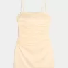 Rochie bodycon cu fundă din satin Rochie bodycon cu fundă din satin