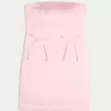 Rochie bodycon cu fundă fără bretele din satin Rochie bodycon cu fundă fără bretele din satin