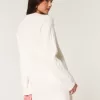 Rochie confortabilă din tricot cu cablu Rochie confortabilă din tricot cu cablu