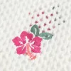 Rochie de acoperire cu broderie florală în stil croșetat Rochie de acoperire cu broderie florală în stil croșetat