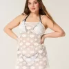 Rochie de acoperire cu cusături deschise Rochie de acoperire cu cusături deschise