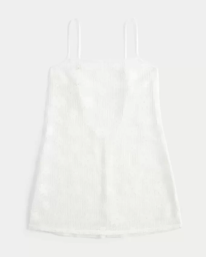 Rochie de acoperire cu cusături deschise Rochie de acoperire cu cusături deschise