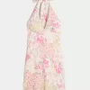 Rochie din crepon cu spate deschis Rochie din crepon cu spate deschis