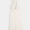 Rochie din crepon cu spate deschis Rochie din crepon cu spate deschis