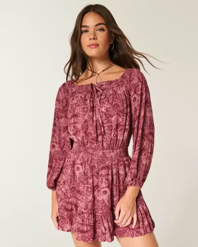 Rochie țesuta pe umeri Rochie țesuta pe umeri