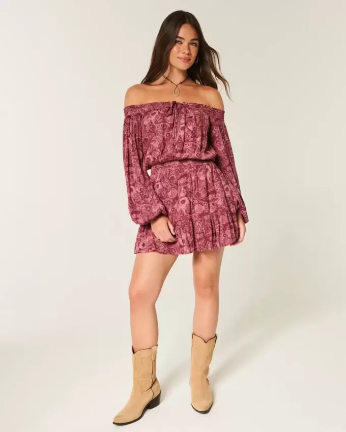 Rochie țesuta pe umeri Rochie țesuta pe umeri