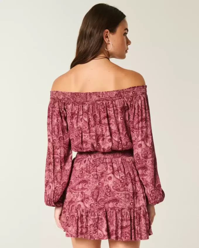 Rochie țesuta pe umeri Rochie țesuta pe umeri