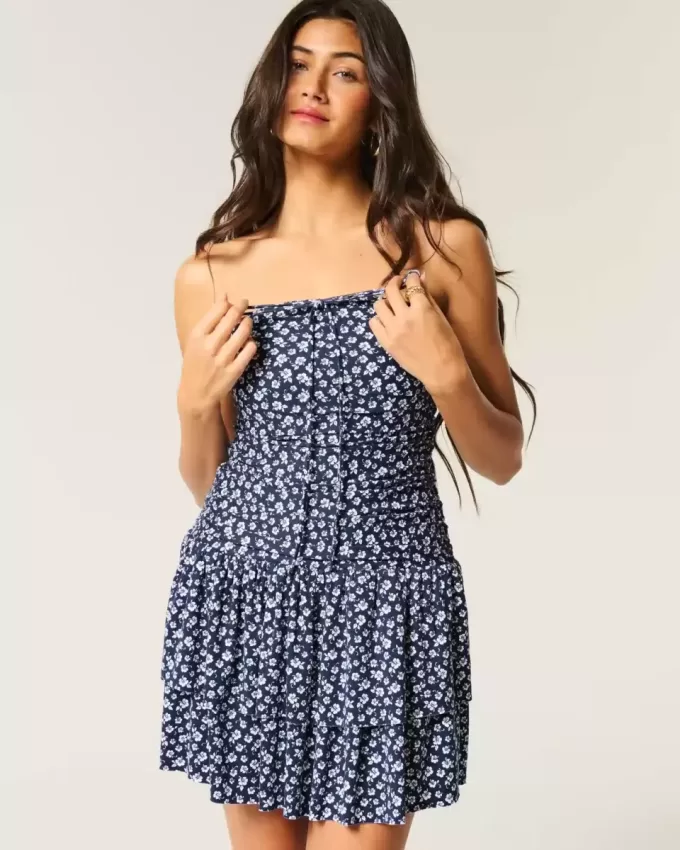 Rochie fără bretele din tricot Rochie fără bretele din tricot