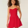 Rochie fustei cu spatele deschis din amestec de in Rochie fustei cu spatele deschis din amestec de in