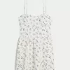 Rochie fustei cu spatele deschis din amestec de in Rochie fustei cu spatele deschis din amestec de in